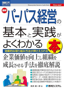 パーパス経営の基本と実践がよくわかる本の表紙